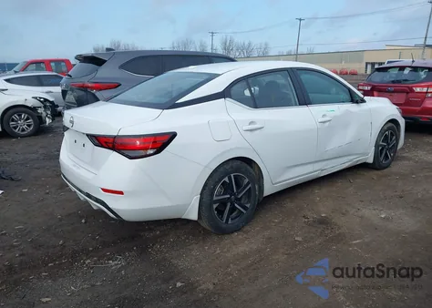 2025 Nissan Sentra Sv из США, поврежденный, VIN 3N1AB8CV3SY248775